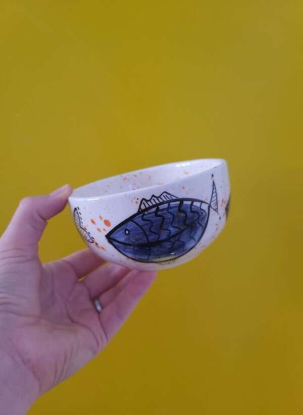 BOWL " PLAVE RIBE"