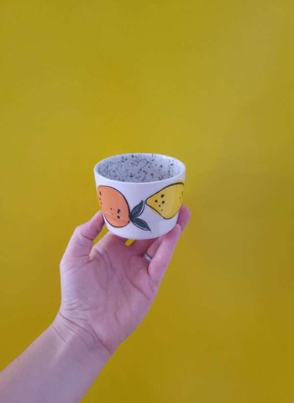 COFFEE/ TEA CUP "NARANČA& LEMUN"